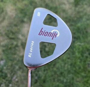 Bionik RL Series 201 Mallet Putter LH Steel Shaft 34.75" New Lamkin Grip Mint!